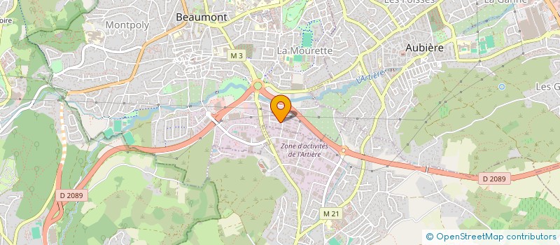 localisation de l'entreprise SCI EUROVERGNE à BEAUMONT