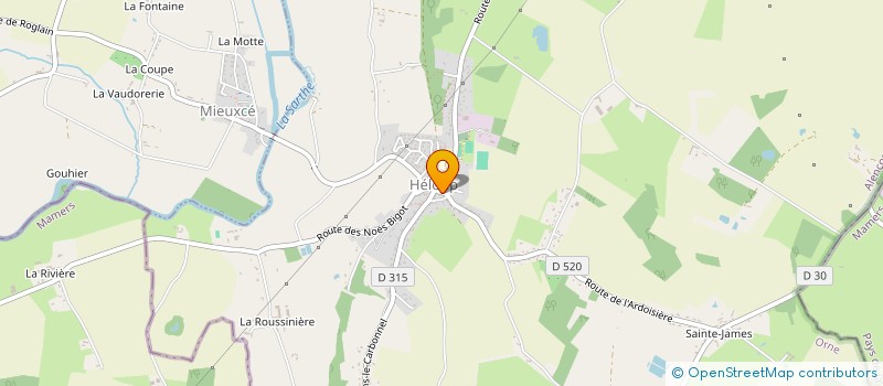 localisation de l'entreprise SCI EURYDICE à HELOUP