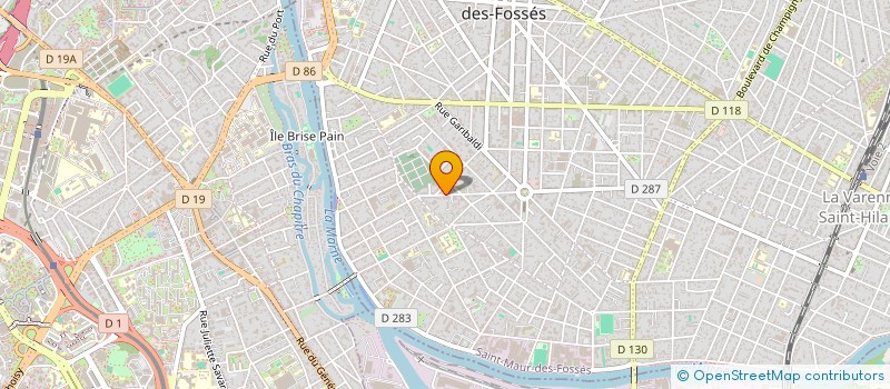 localisation de l'entreprise SCI EUSE à SAINT-MAUR-DES-FOSSES