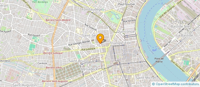 localisation de l'entreprise SCI EUSEBE  BORDEAUX