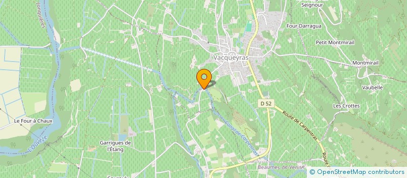 localisation de l'entreprise SCI EUTERPE LES ANGES  LA ROQUE-ALRIC