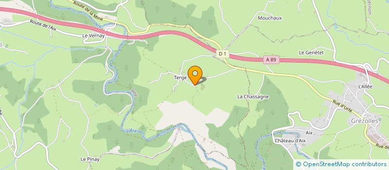 localisation de l'entreprise SCI EUTHENIA  JURE