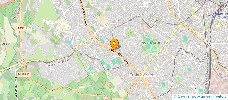 localisation de l'entreprise SCI EUZET à MONTPELLIER