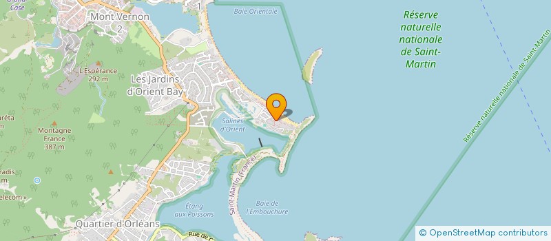 localisation de l'entreprise SCI EV BACALEX  SAINT MARTIN
