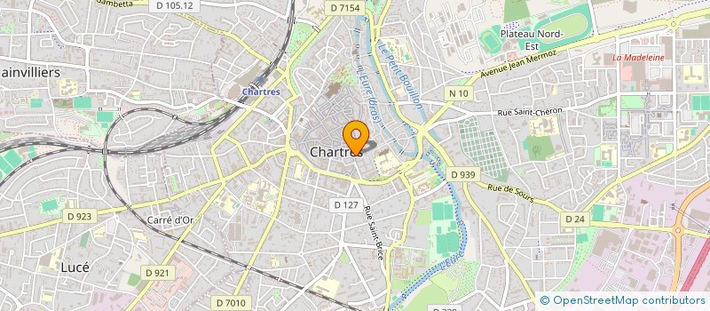 localisation de l'entreprise SCI EVA à CHARTRES