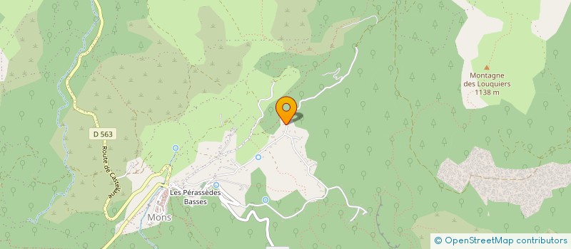 localisation de l'entreprise SCI EVA  TOURRETTES