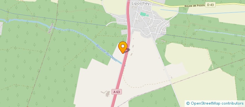 localisation de l'entreprise SCI EVA  LIPOSTHEY