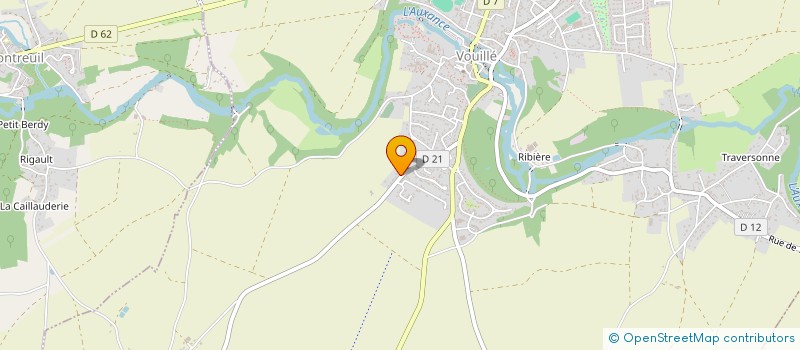 localisation de l'entreprise SCI EVA  VOUILLE