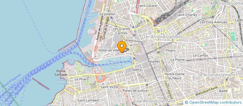 localisation de l'entreprise SCI EVA INVEST à MARSEILLE