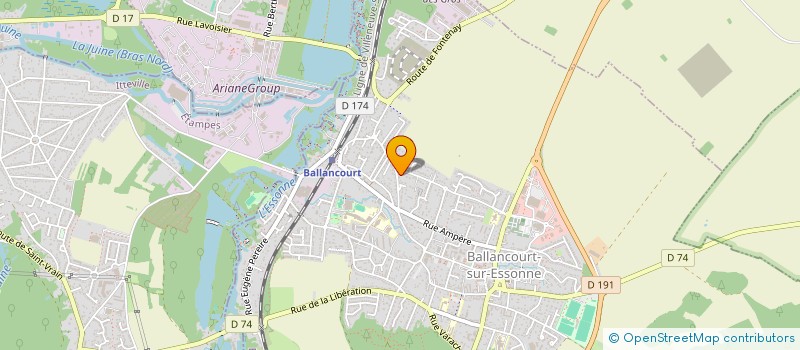 localisation de l'entreprise SCI EVA MIGUEL à BALLANCOURT-SUR-ESSONNE