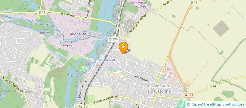 localisation de l'entreprise SCI EVA MIGUEL PIRES à BALLANCOURT-SUR-ESSONNE