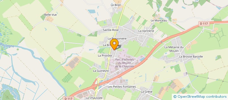 localisation de l'entreprise SCI EVACY  SAINT-PHILBERT-DE-GRAND-LIEU