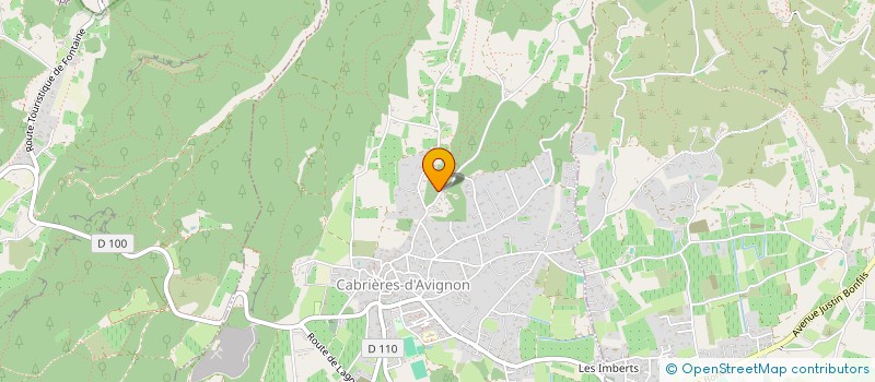 localisation de l'entreprise SCI EVAETGAEL  CABRIERES-D'AVIGNON