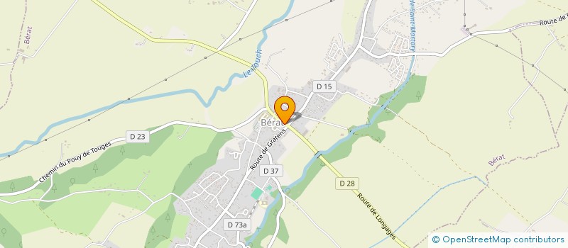 localisation de l'entreprise SCI EVAHEL  BERAT