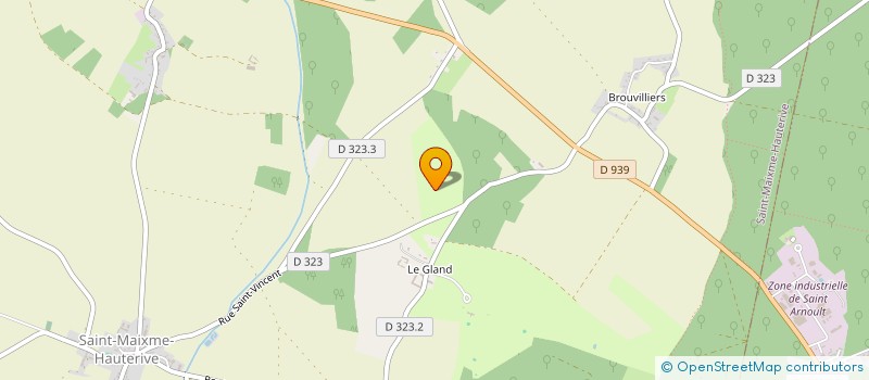 localisation de l'entreprise SCI EVAIN VALLEE DE L'EURE à SAINT-MAIXME-HAUTERIVE
