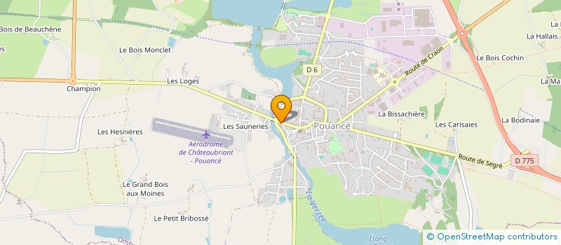 localisation de l'entreprise SCI EVALOAN à OMBREE D'ANJOU