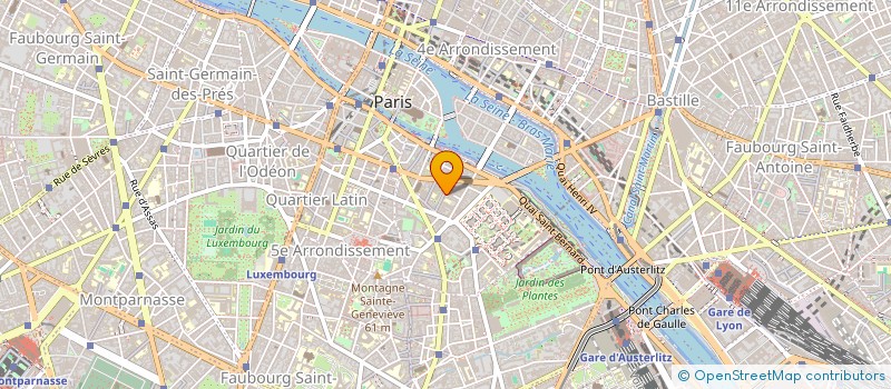 localisation de l'entreprise SCI EVALYA  PARIS