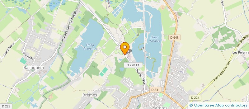 localisation de l'entreprise SCI EVANA  BREMES