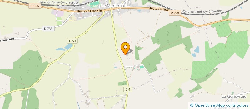 localisation de l'entreprise SCI EVANN à LE MERLERAULT