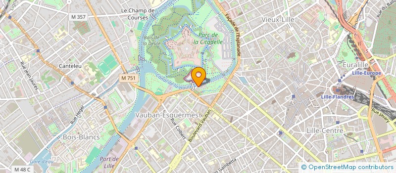 localisation de l'entreprise SCI EVANOLAN à LILLE