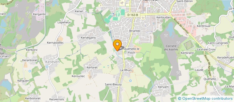localisation de l'entreprise SCI EVARA à PLOEMEUR