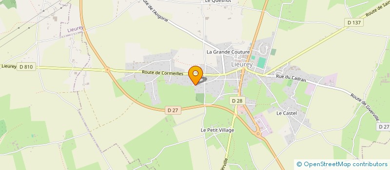 localisation de l'entreprise SCI EVASION  LIEUREY