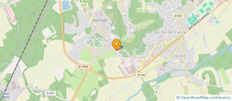 localisation de l'entreprise SCI EVASION à LAON