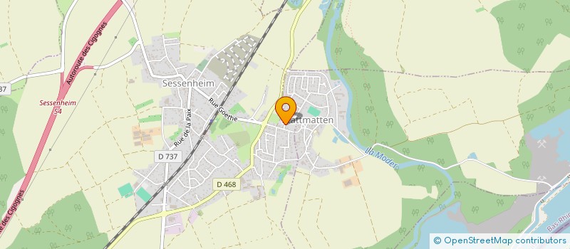 localisation de l'entreprise SCI EVASION  SESSENHEIM