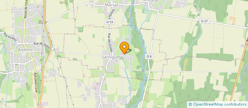 localisation de l'entreprise SCI EVASION  SARNIGUET