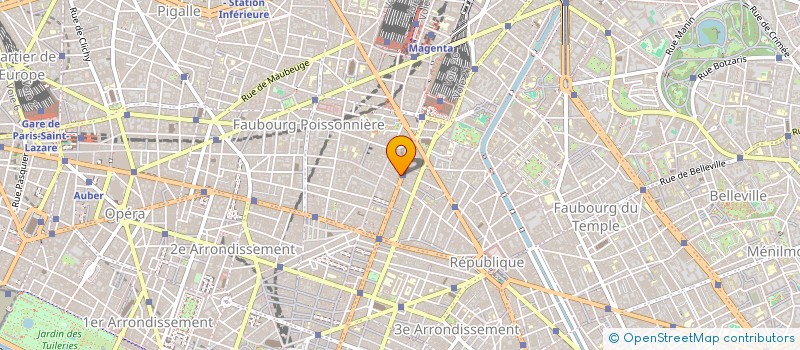 localisation de l'entreprise SCI EVASION MG  PARIS