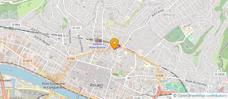 localisation de l'entreprise SCI EVASSET IMMO à ROUEN