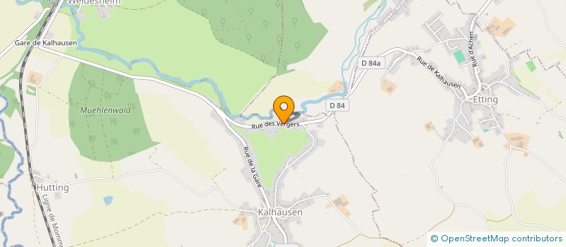 localisation de l'entreprise SCI EVAUDE  SCHMITTVILLER