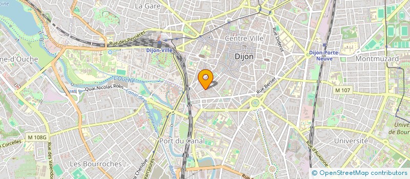 localisation de l'entreprise SCI EVBERBISEY à DIJON