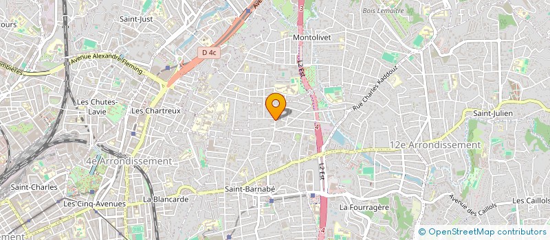 localisation de l'entreprise SCI EVE à MARSEILLE