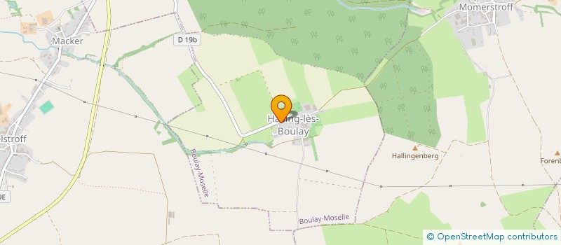 localisation de l'entreprise SCI EVE  BIONVILLE-SUR-NIED