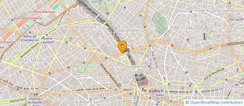 localisation de l'entreprise SCI EVE ET LOLITA à LEVALLOIS-PERRET