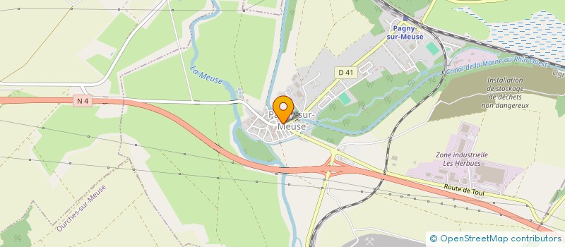 localisation de l'entreprise SCI EVEAND  CHAMPENOUX