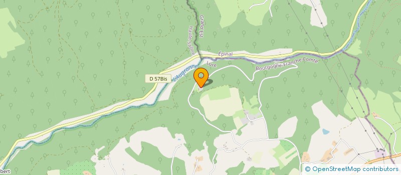 localisation de l'entreprise SCI EVELY  FOUGEROLLES-SAINT-VALBERT