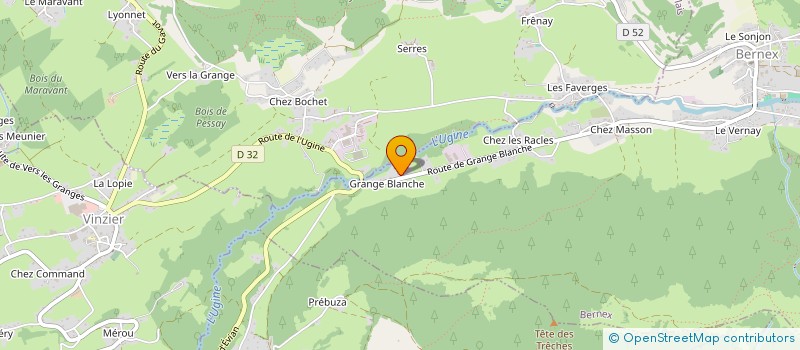 localisation de l'entreprise SCI EVELYNE  BERNEX