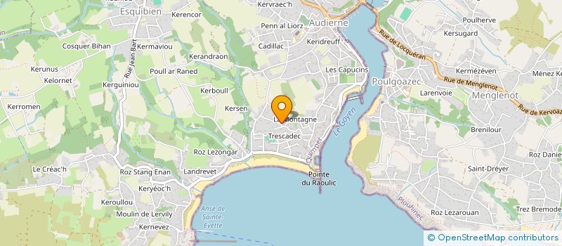 localisation de l'entreprise SCI EVENAT  AUDIERNE