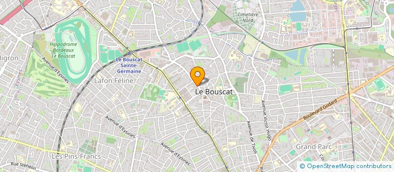 localisation de l'entreprise SCI EVENEMENTIEL à LE BOUSCAT