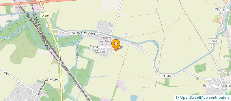 localisation de l'entreprise SCI EVENICE  FRESNES-SUR-MARNE