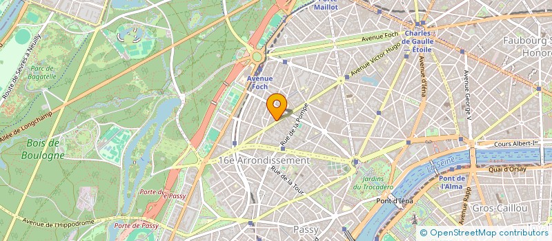 localisation de l'entreprise SCI EVENT  PARIS