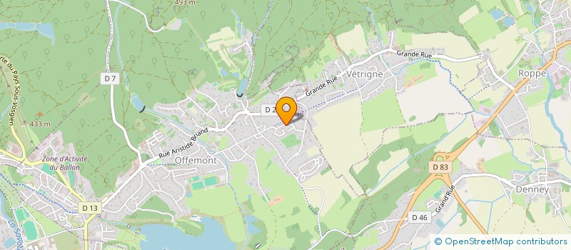 localisation de l'entreprise SCI EVENTIA  OFFEMONT