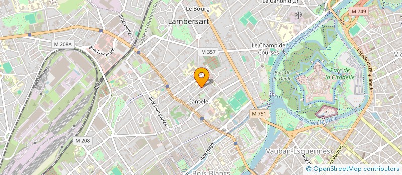 localisation de l'entreprise SCI EVEREST à LAMBERSART