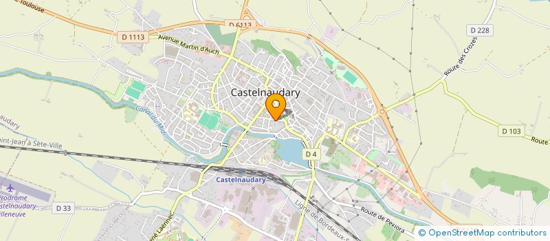 localisation de l'entreprise SCI EVEREST  CASTELNAUDARY