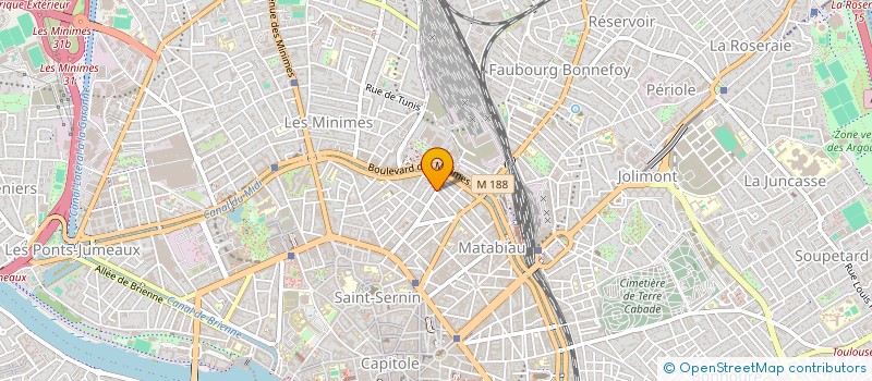 localisation de l'entreprise SCI EVERESTE à TOULOUSE