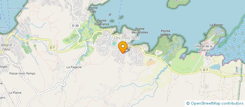 localisation de l'entreprise SCI EVFM à LES TROIS-ILETS
