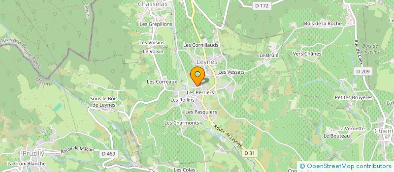 localisation de l'entreprise SCI EVG IMMOBILIER  LEYNES