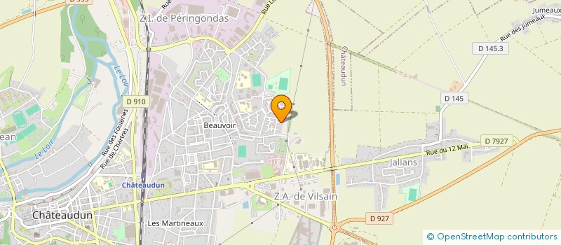 localisation de l'entreprise SCI EVGS à CHATEAUDUN